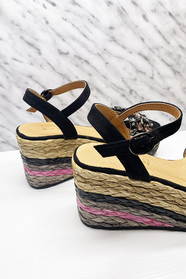 Sandali con zeppa-4