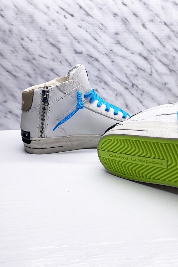 Sneakers alte allacciate-4
