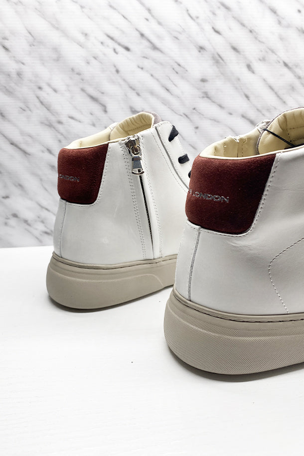 Sneakers alte allacciate-4