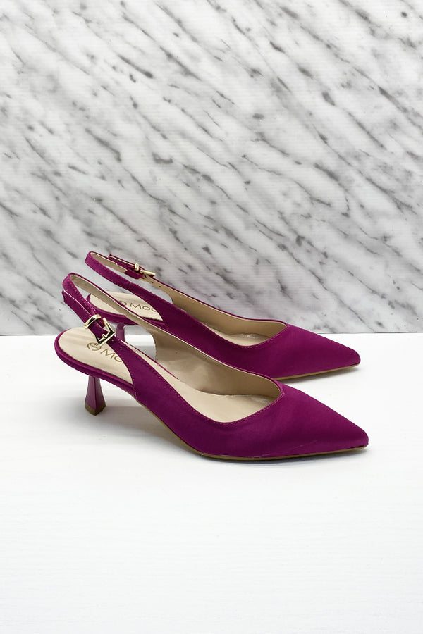 Décolleté slingback